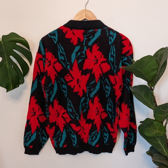 Nan Dorsey | Vintage | Floral Sweater - Picture 6 of 8